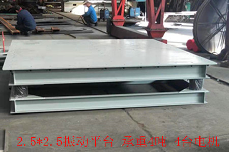 江西某機械工程有限公司在我公司訂購的振動平臺發(fā)貨通知